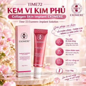 KEM VI KIM PHỦ COLLAGEN SKIN IMPLANT SOLUTION EXOMERE